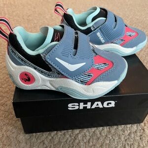 Shaq Kids Sneakers - Blue and Pink